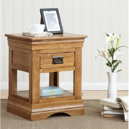 French Oak : Tủ 1 Ngăn Kéo Gỗ Sồi